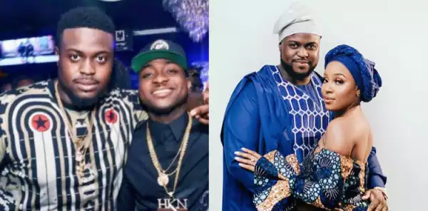 “Your wife cannot cook and you are happy about marriage” – Fans blast Davido’s brother, Adewale and wife for always visiting the restaurant